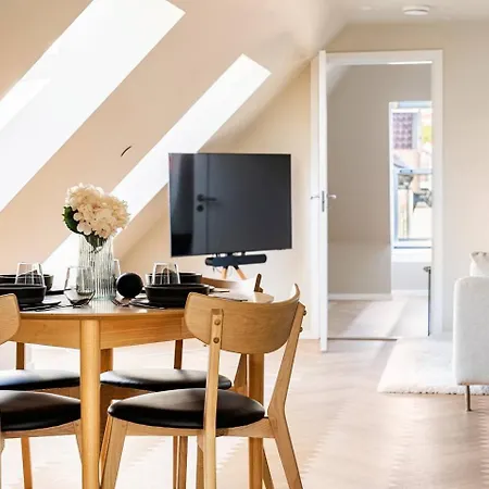 Apartament Modern Top-floor Near Bryggen Bergen