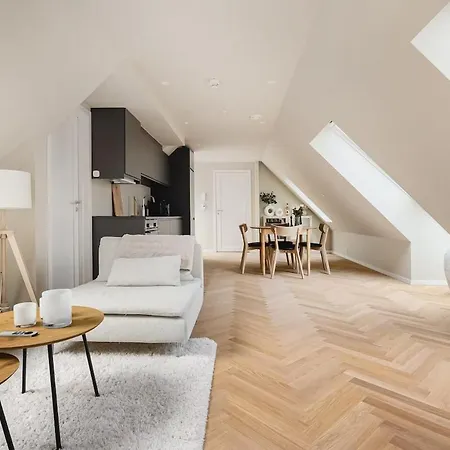 Apartament Modern Top-floor Near Bryggen
